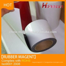 Fridge thin rubber magnets with self adhesive